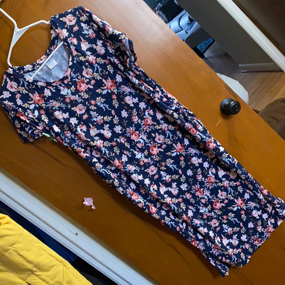 Short Sleeve Maternity Bodycon Dress